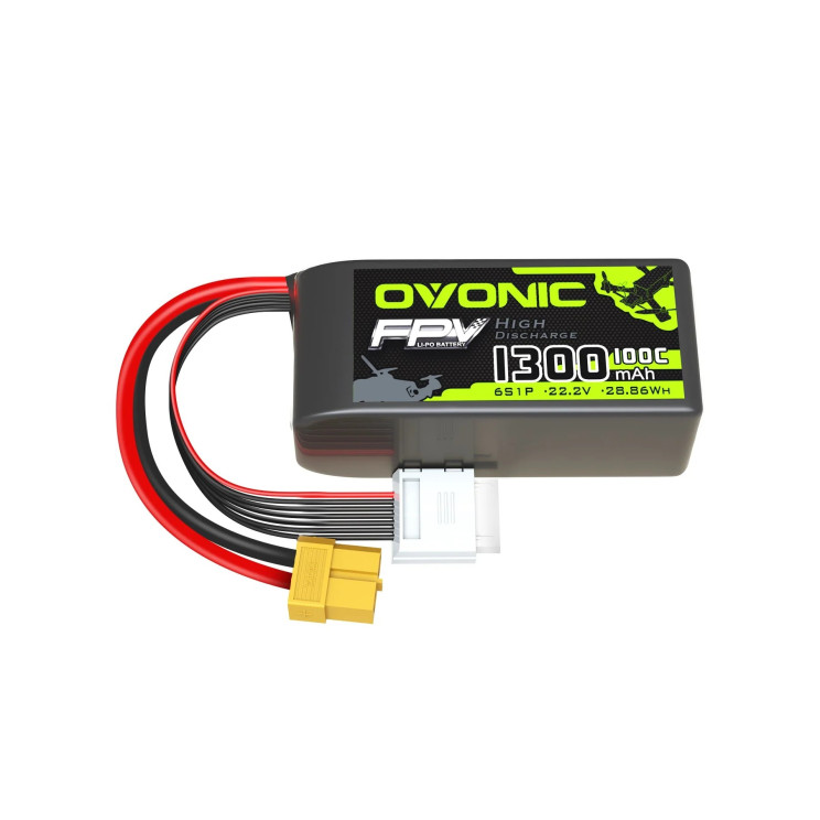 Батарея OVONIC 6S 1300mAh 22.2V 120C XT60 - 1