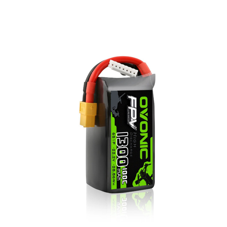 Батарея OVONIC 6S 1300mAh 22.2V 120C XT60 - 2