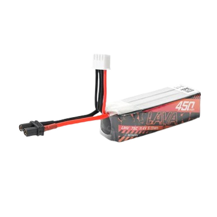 Батарея BETAFPV LAVA 3S 450mAh 11.4V 75C XT30 (2 ед.) - 2