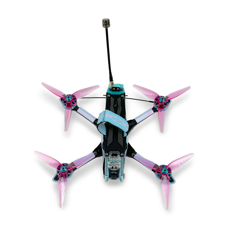 Кастомный FPV-дрон на базе TJRC T5 V2 Wide X 5' Analog ELRS 2.4G - 1