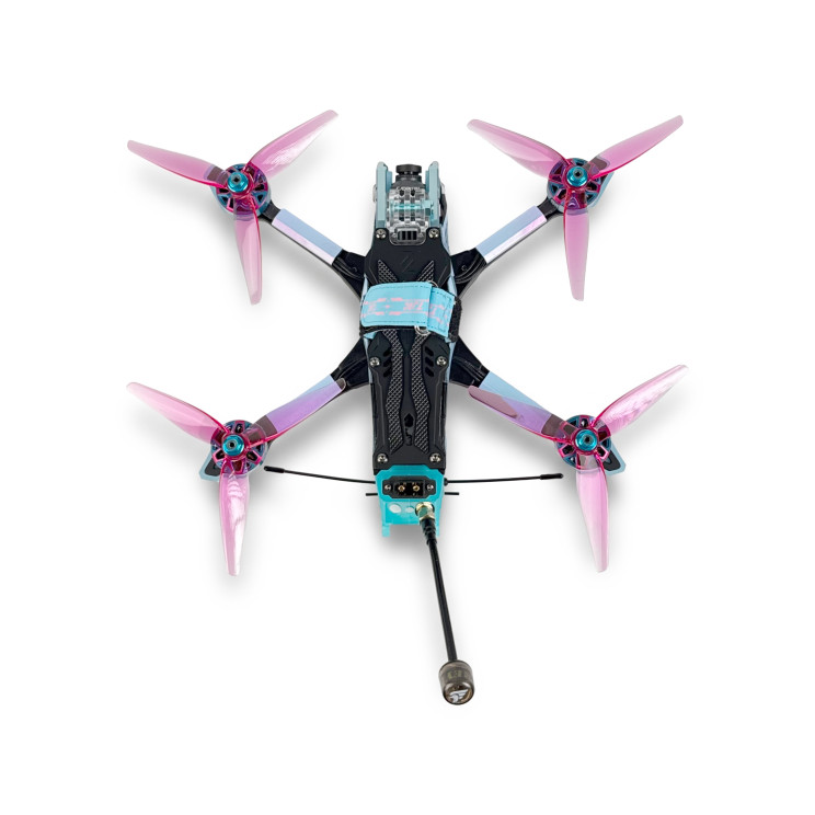 Кастомный FPV-дрон на базе TJRC T5 V2 Wide X 5' Analog ELRS 2.4G - 2