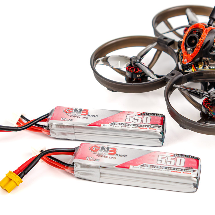 FPVHERO COMBO 9 — Happymodel Mobula 8 + ViFly ToothStor + GNB 2S 550mAh - 2
