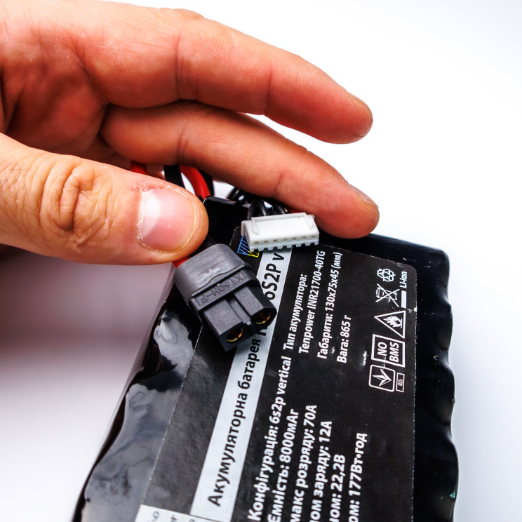 Батарея Li-ion 6S2P 22.2V 8000mAh XT60 - 4