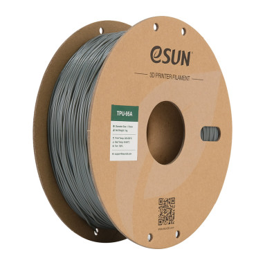 Filament (plastic) for 3D printer eSUN TPU-95A 1.75mm, 1kg - Grey