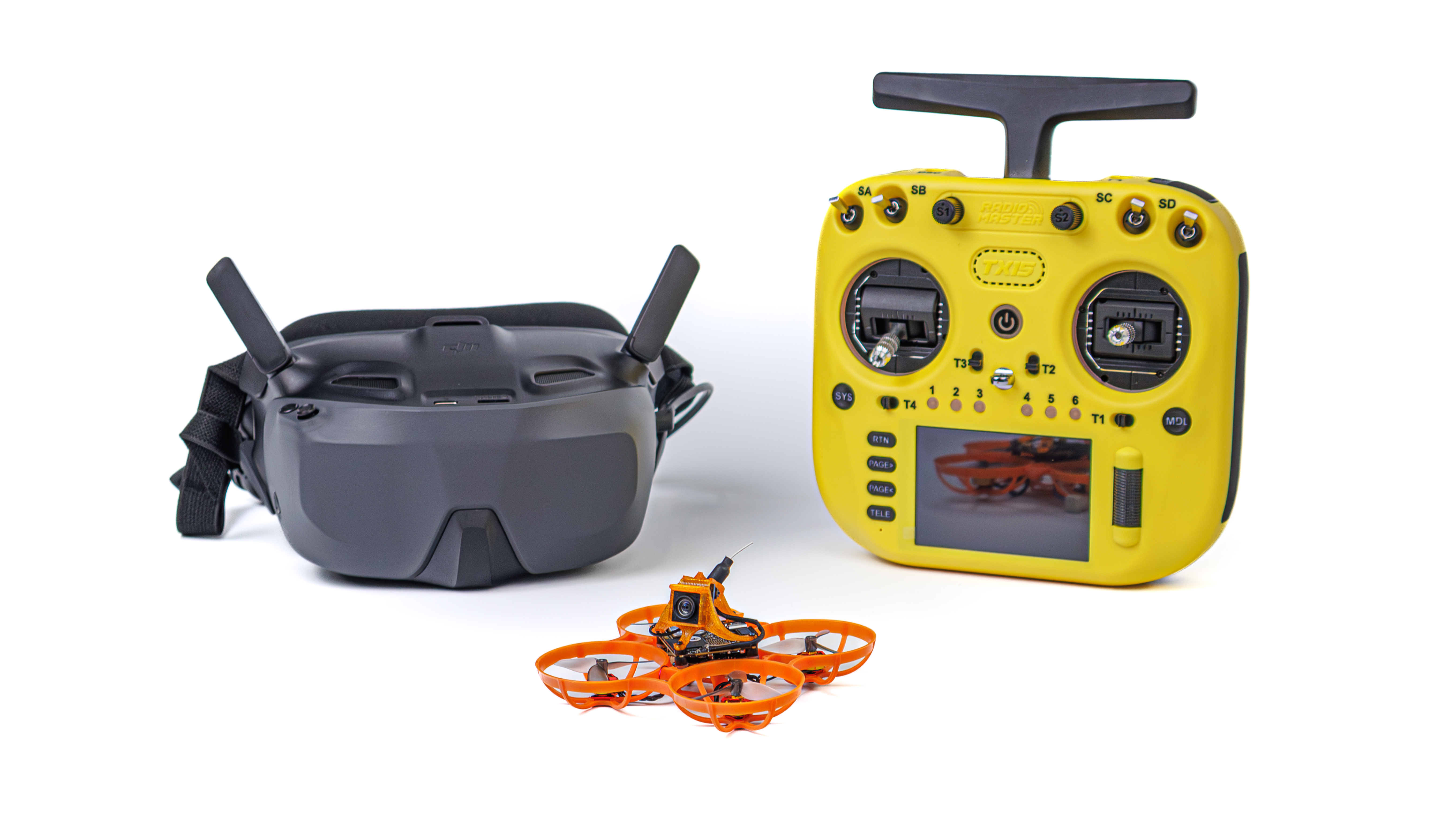 FPVHERO COMBO 6 Kit with Custom AIR75 HD + RadioMaster TX-15 + DJI